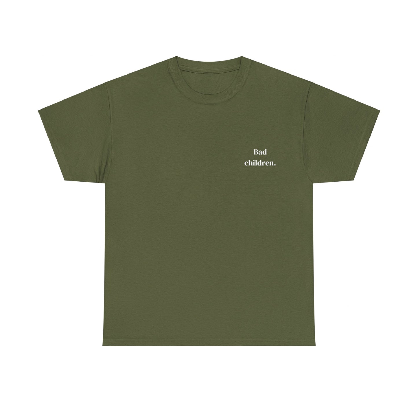 T SHIRT DU PORT KAKI - BAD CHILDREN