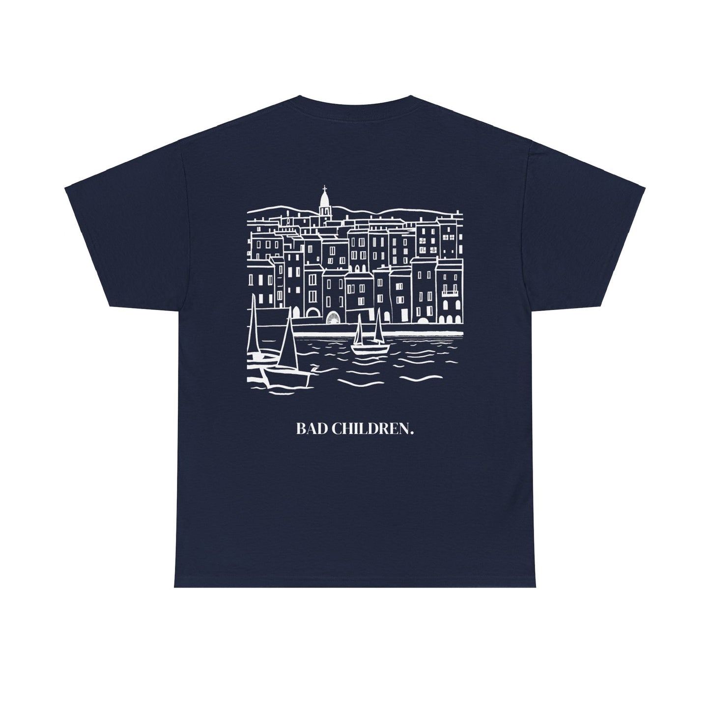 T SHIRT DU PORT NAVY - BAD CHILDREN