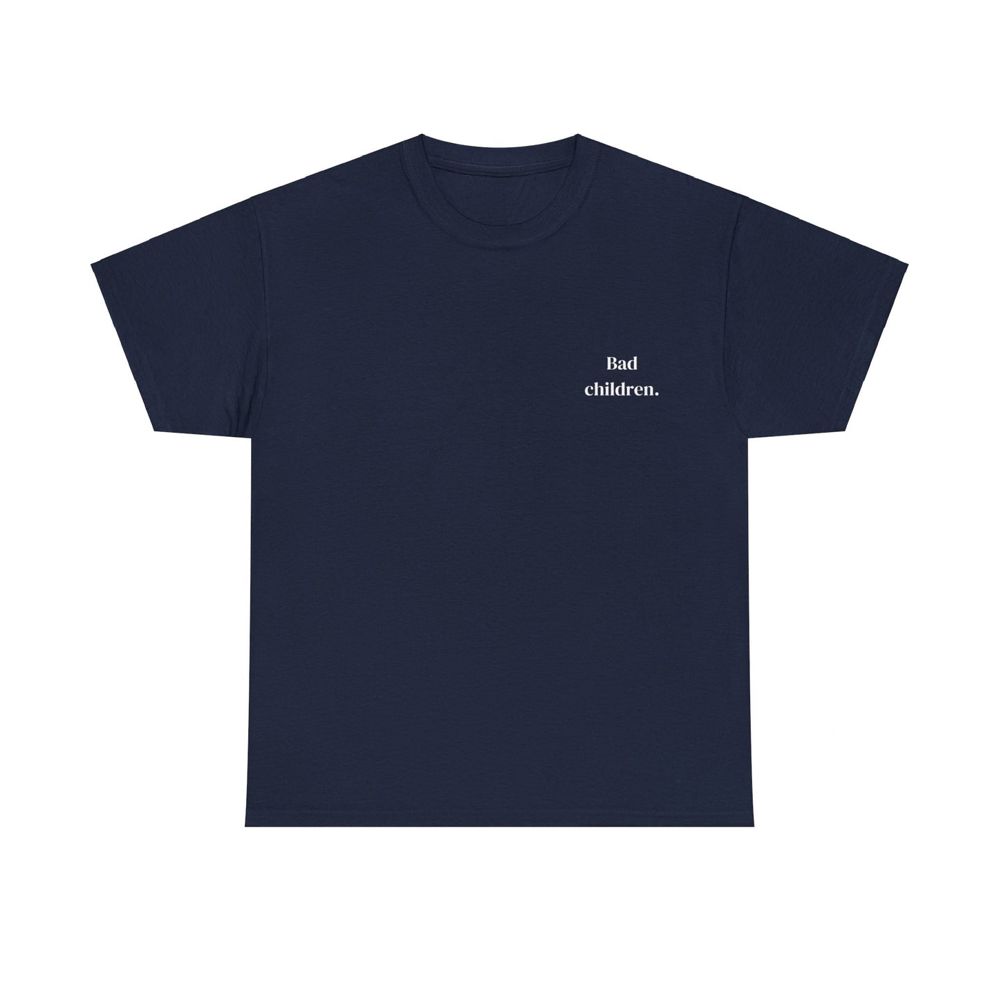 T-SHIRT LA PONCHE NAVY - BAD CHILDREN