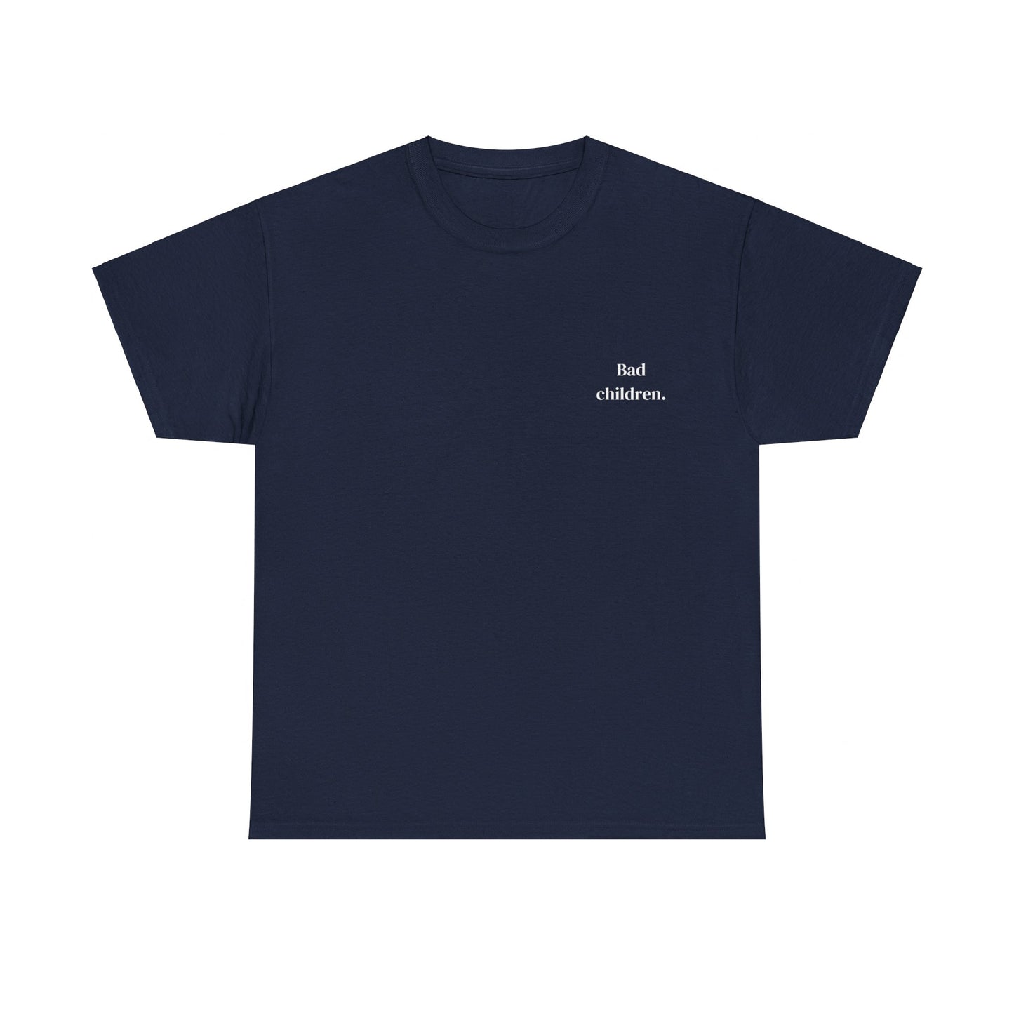 T SHIRT DU PORT NAVY - BAD CHILDREN