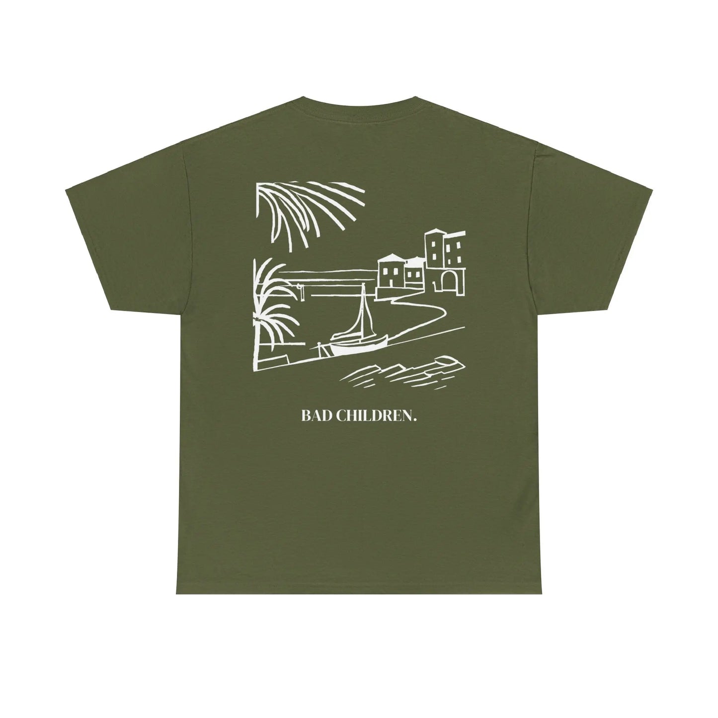 T-SHIRT LA PONCHE KAKI - BAD CHILDREN