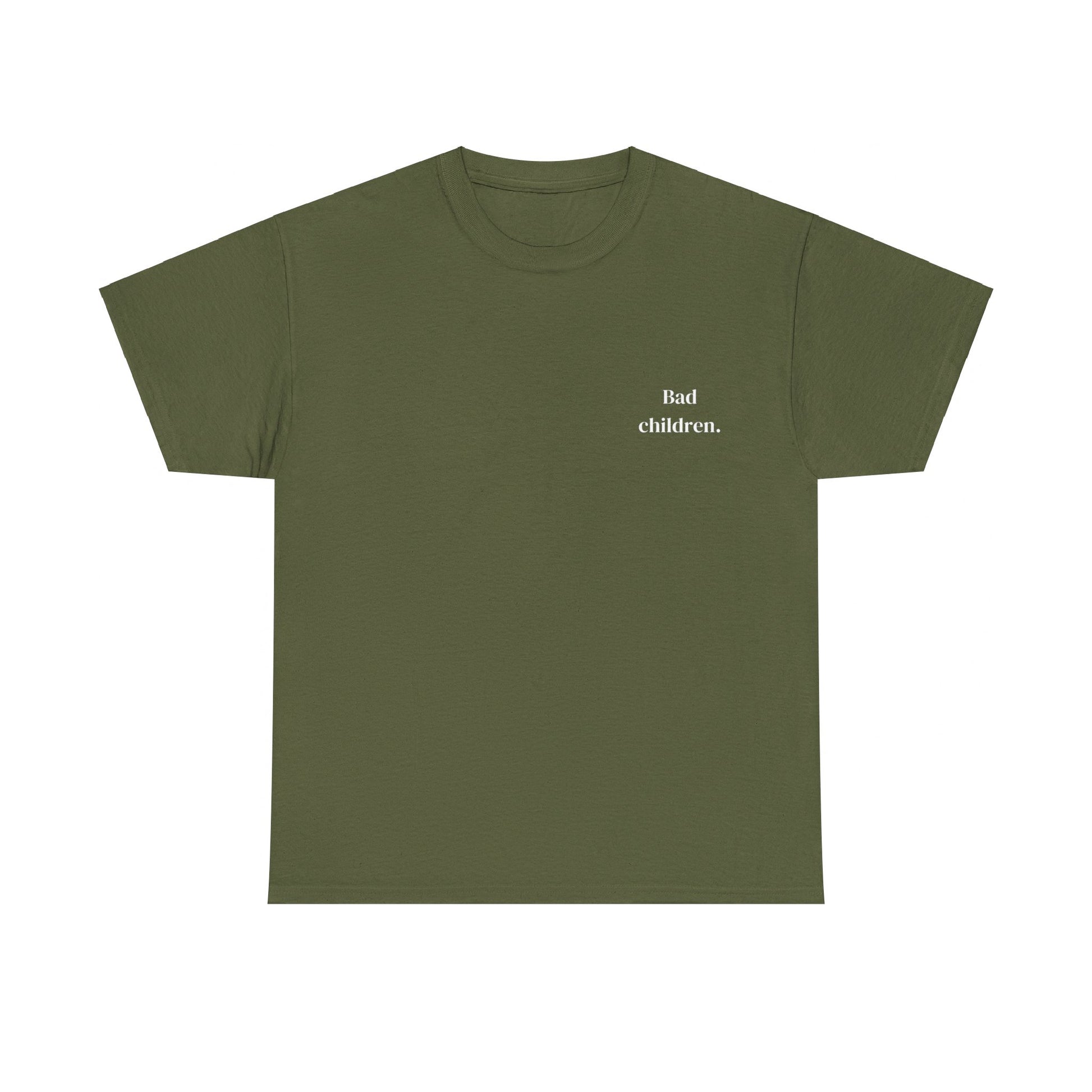 T SHIRT DU PORT KAKI - BAD CHILDREN