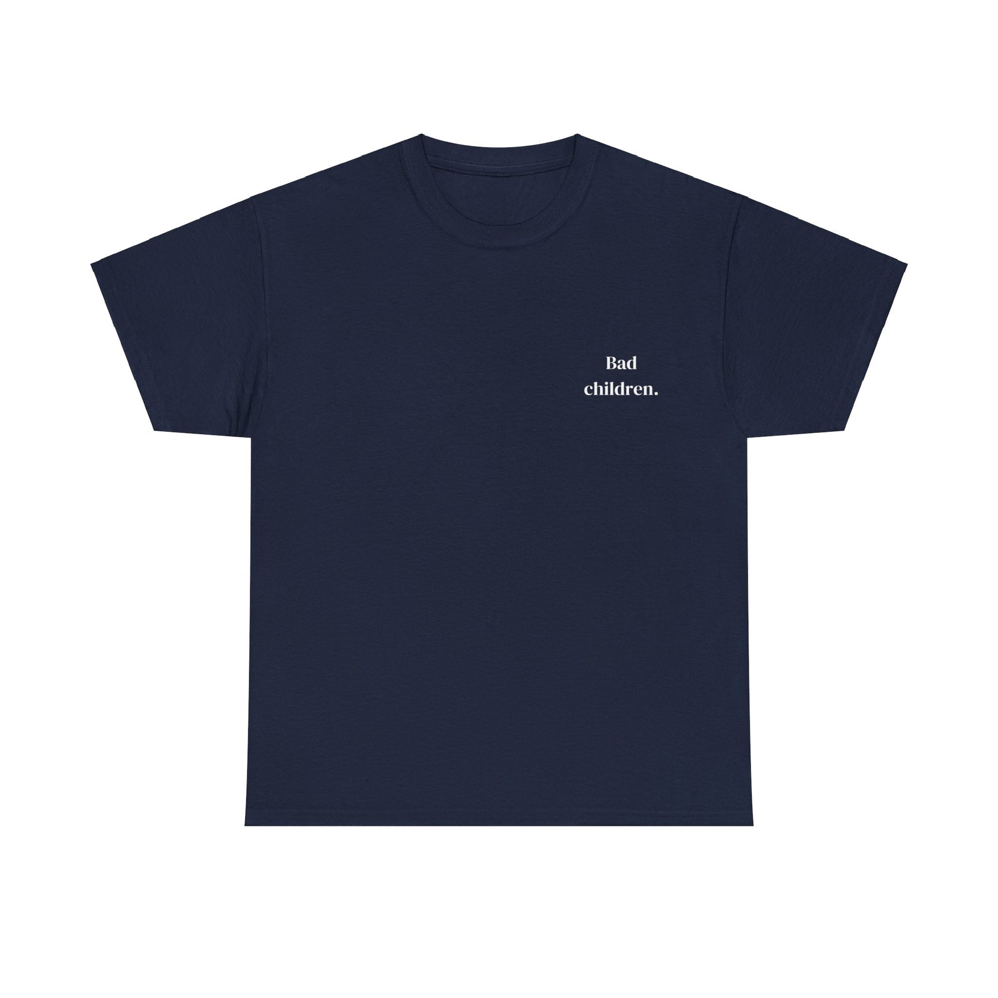 T-SHIRT LA PONCHE NAVY - BAD CHILDREN