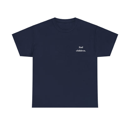 T-SHIRT LA PONCHE NAVY - BAD CHILDREN