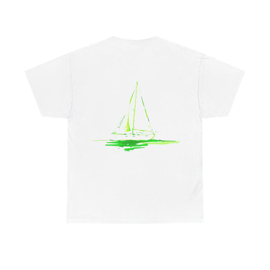 T-shirt green Madrague Printify