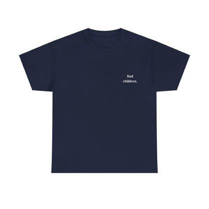T SHIRT DU PORT NAVY - BAD CHILDREN
