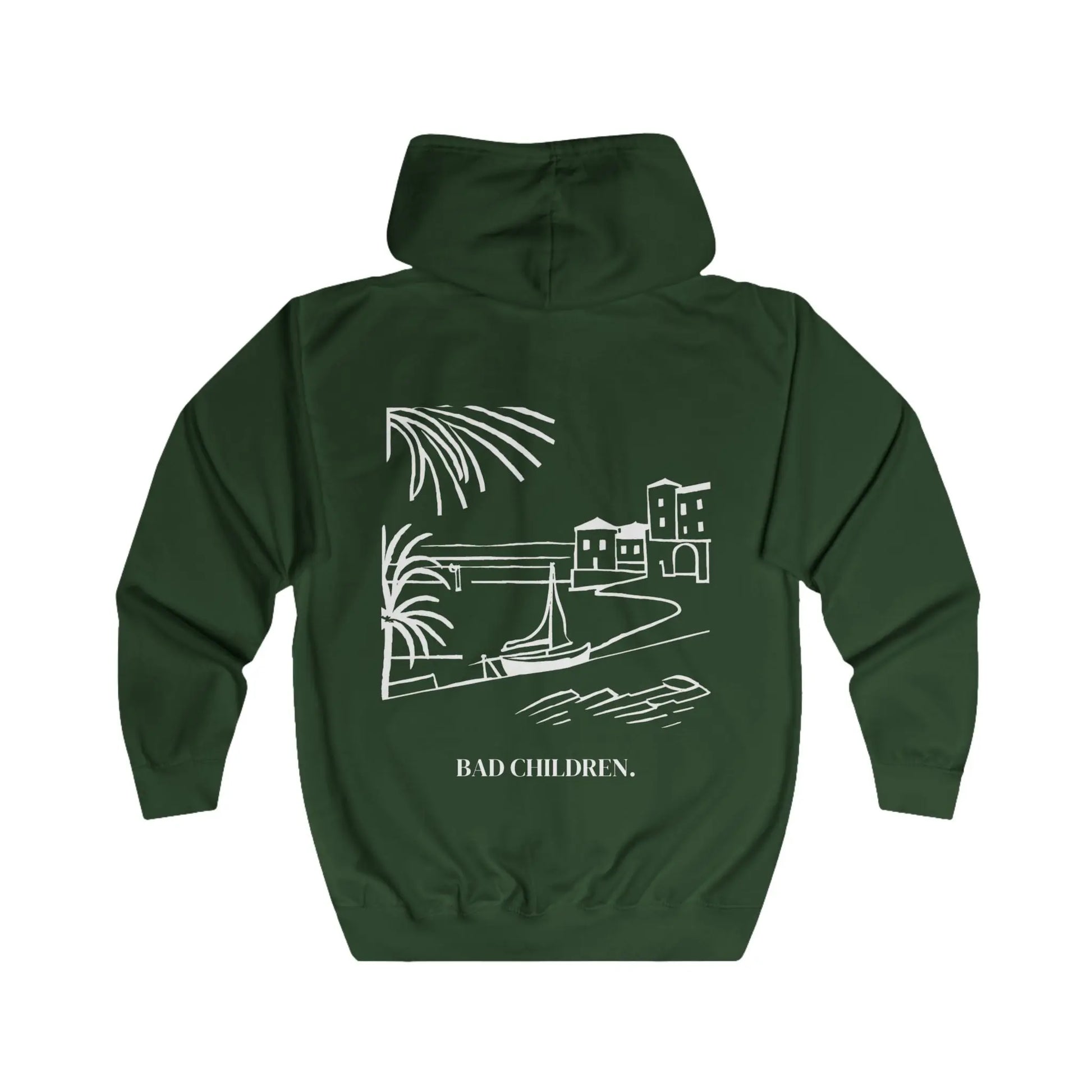 SWEAT ZIP LA PONCHE KAKI Printify