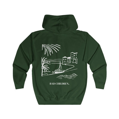 SWEAT ZIP LA PONCHE KAKI Printify