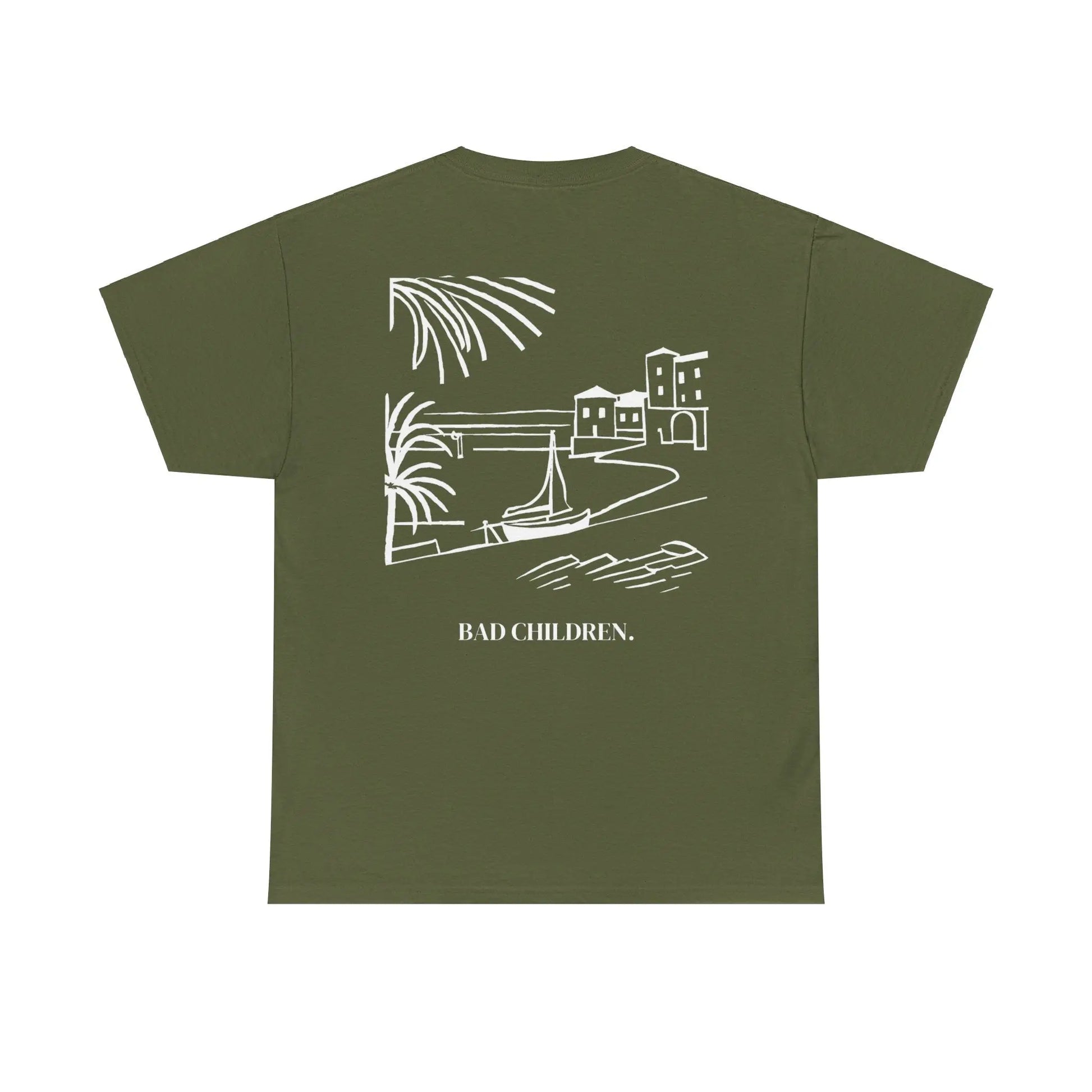 T-SHIRT LA PONCHE KAKI - BAD CHILDREN