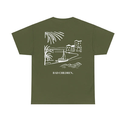 T-SHIRT LA PONCHE KAKI - BAD CHILDREN