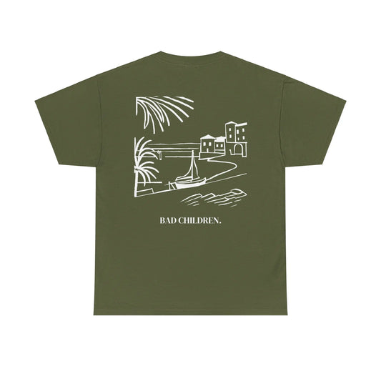 T-SHIRT LA PONCHE KAKI - BAD CHILDREN