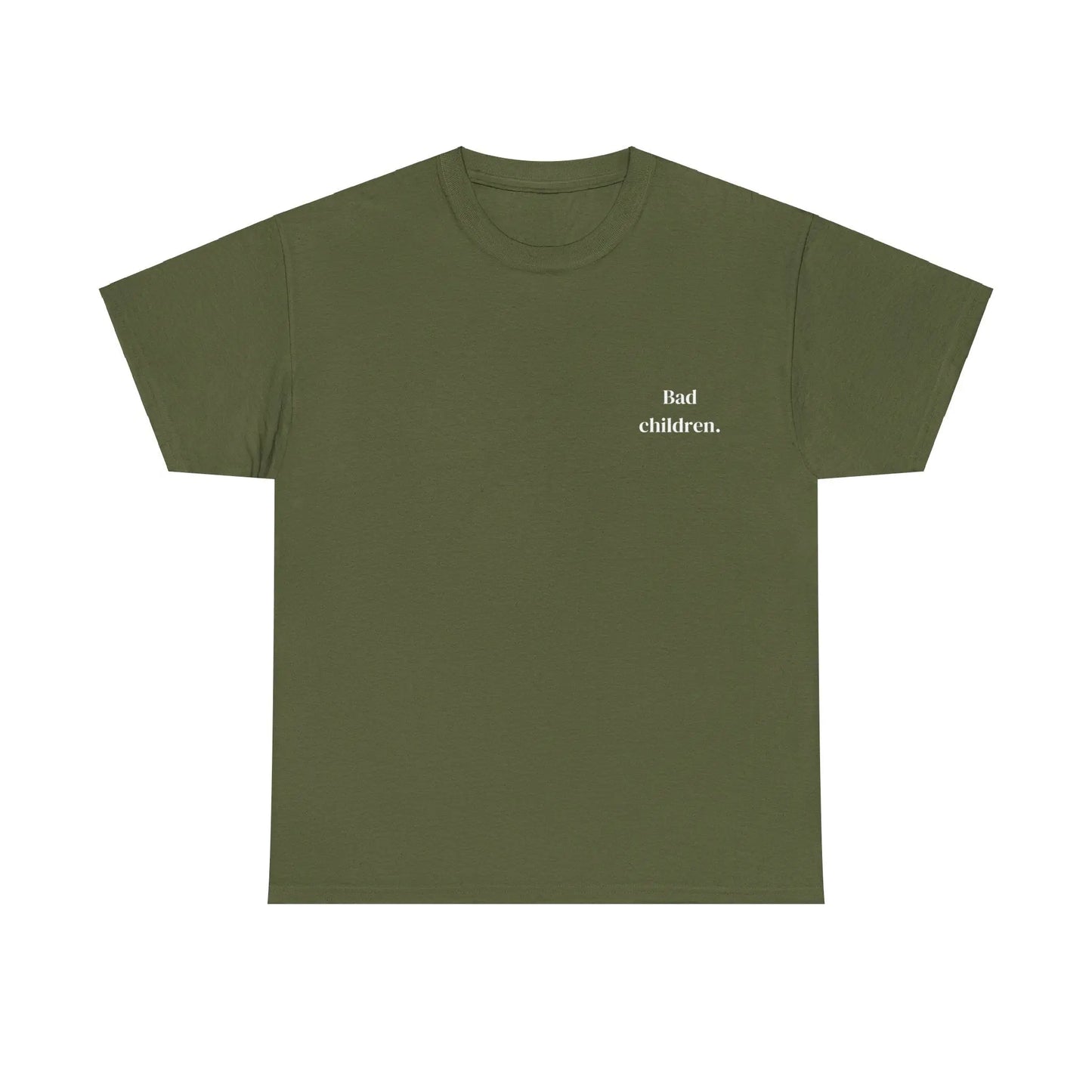 T-SHIRT LA PONCHE KAKI - BAD CHILDREN