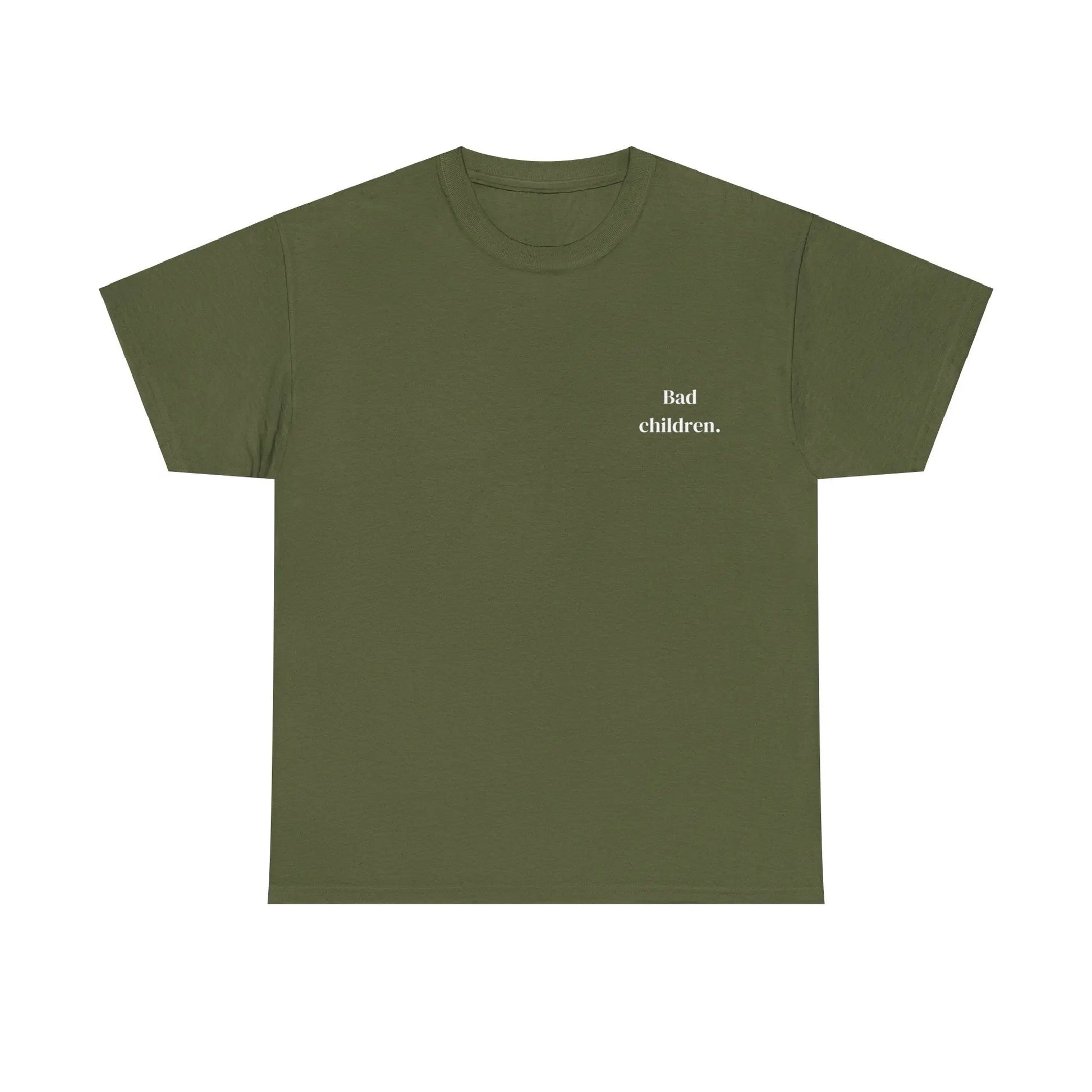 T-SHIRT LA PONCHE KAKI - BAD CHILDREN