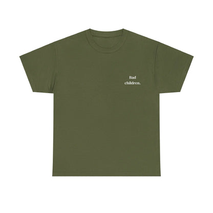 T-SHIRT LA PONCHE KAKI - BAD CHILDREN