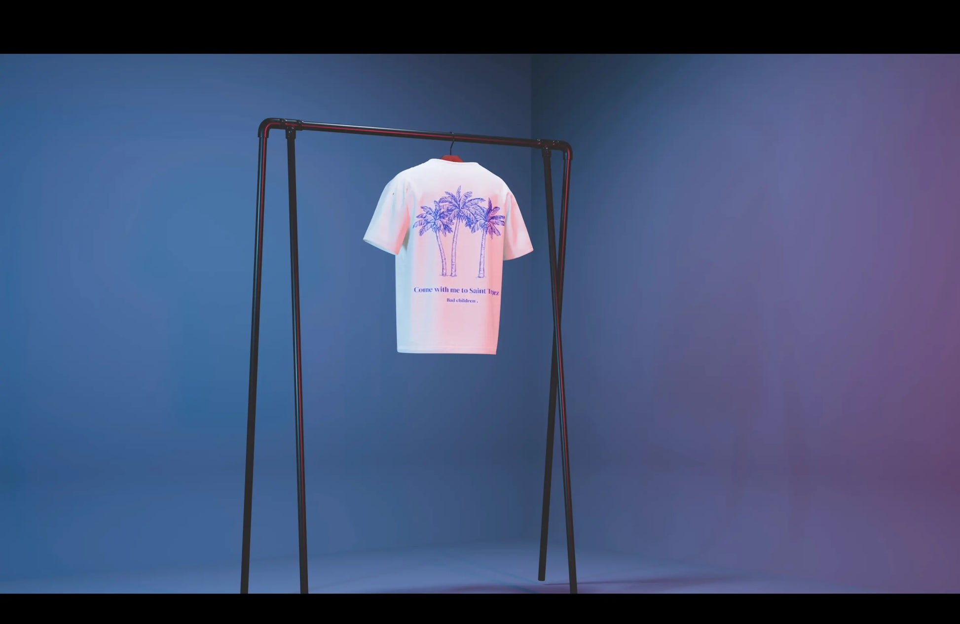 T-SHIRT PALMIER - BAD CHILDREN
